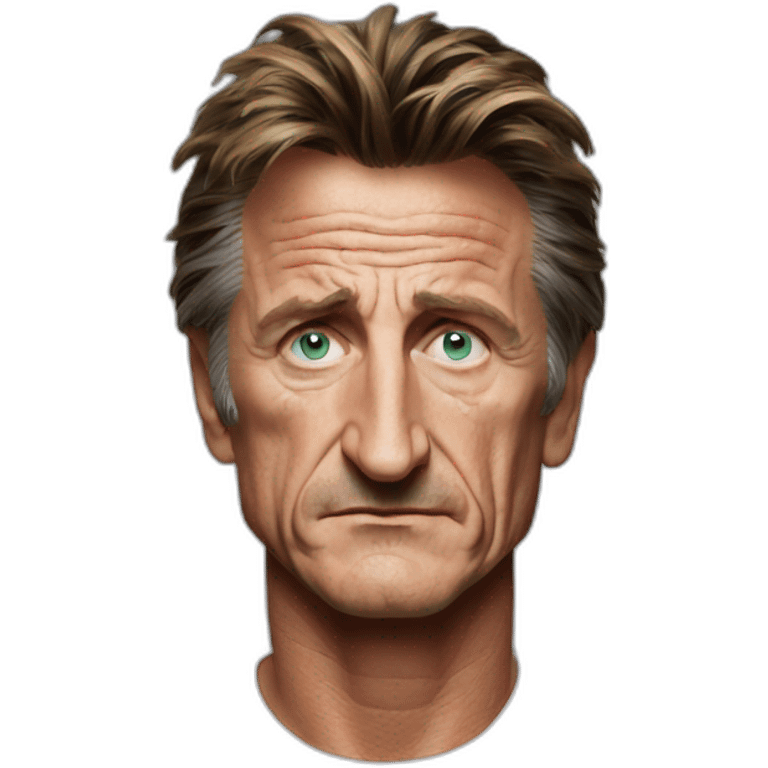 sean penn serious emoji