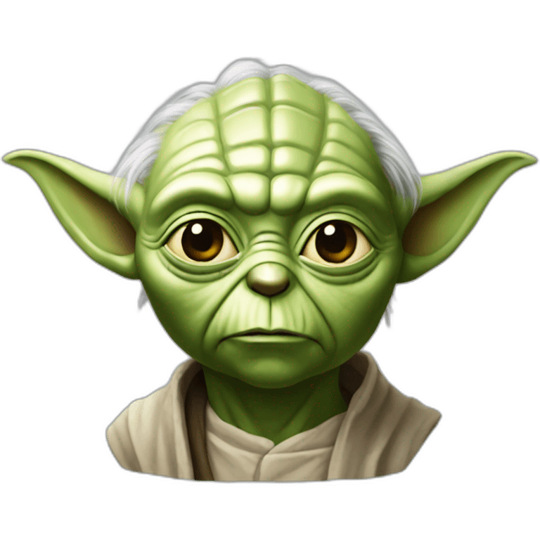 Yoda head emoji