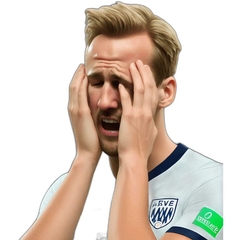 harry kane crying in munich emoji