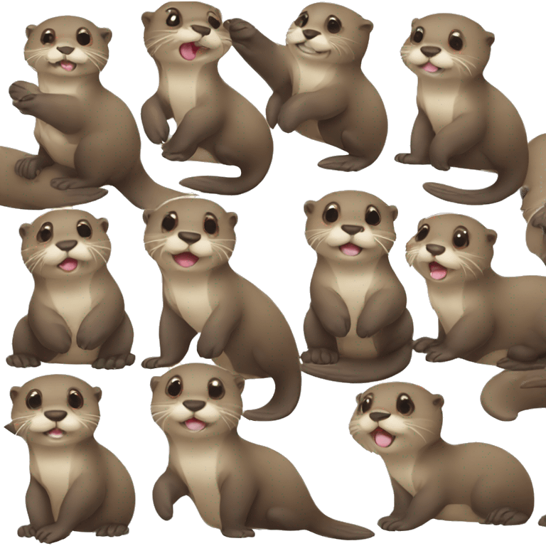 cute otter emoji