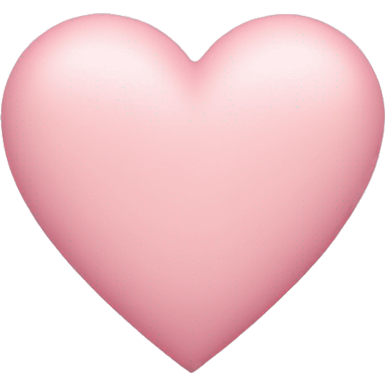 pastel pink heart  emoji