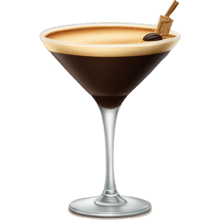 luxurious espresso martini cocktail emoji