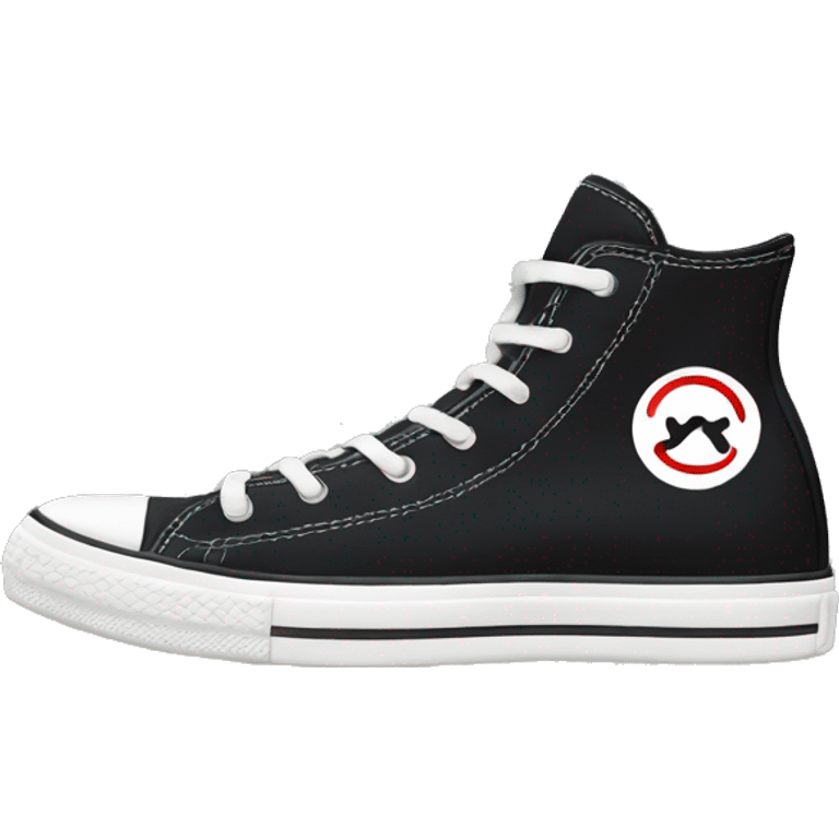 black converse emoji