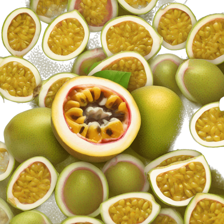 Passion fruit emoji