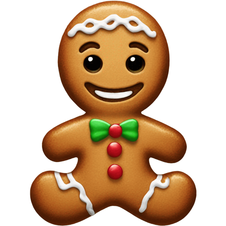 Gingerbread man  emoji