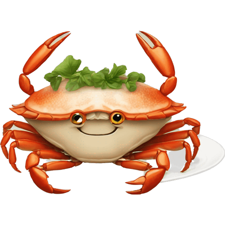 crab dish emoji