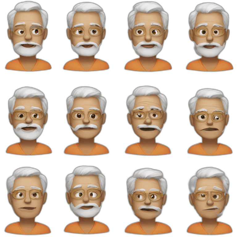 Modi super men emoji