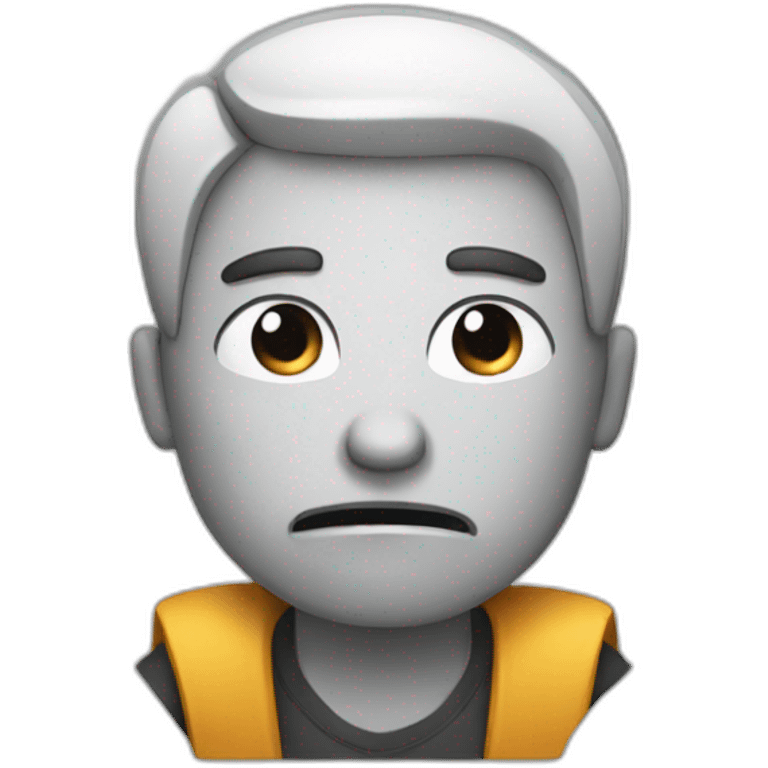 a frustrated developer emoji