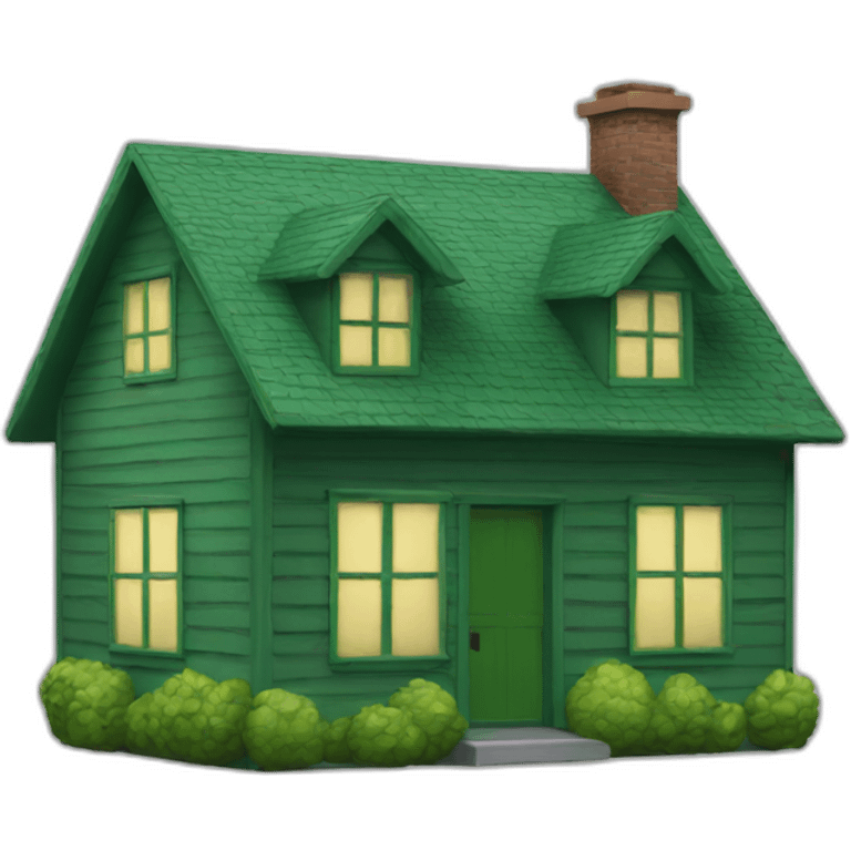 house box green emoji