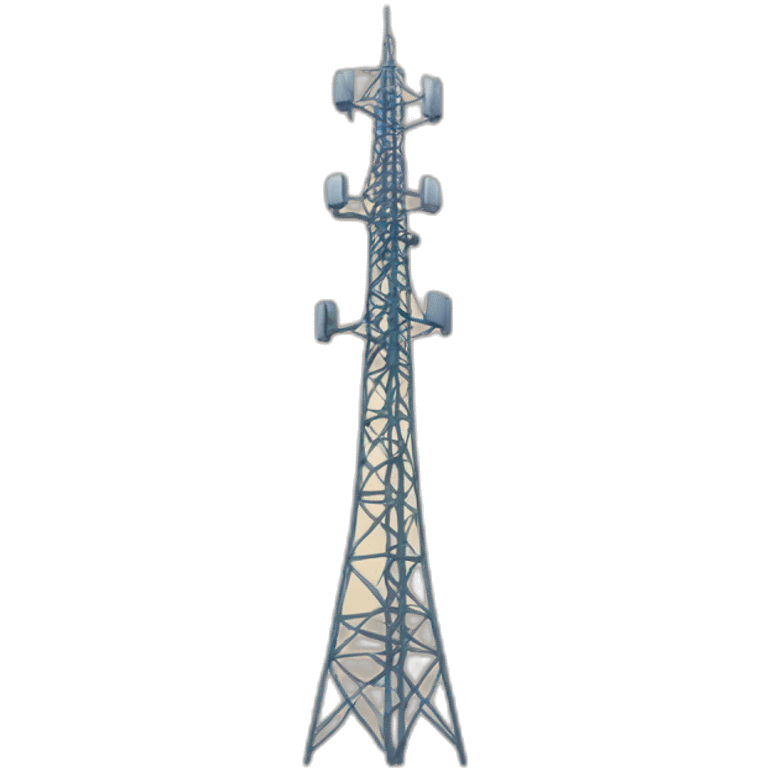 Cellular tower emoji