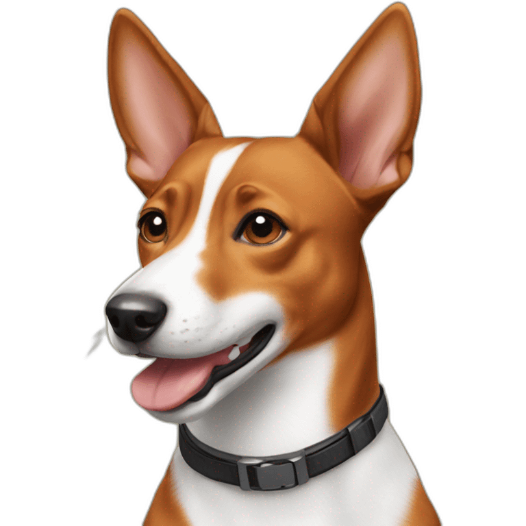 happy basenji emoji