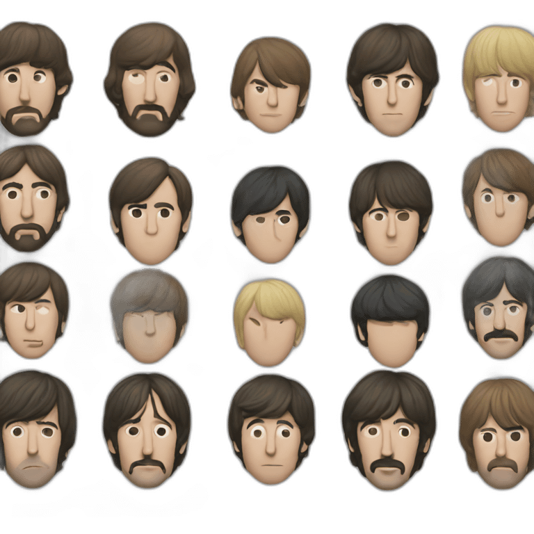 the Beatles emoji