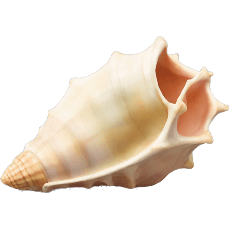 conch shell emoji