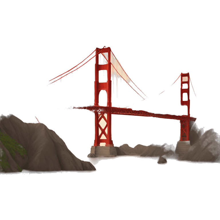 Golden Gate Bridge emoji