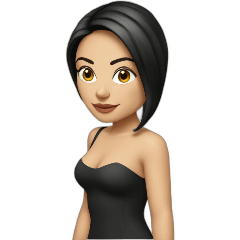 mila kunis-full-body emoji