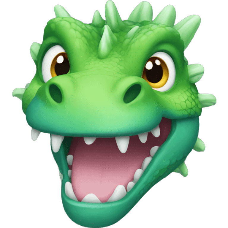 water dragon face emoji profile emoji