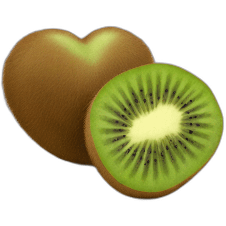 kiwi-corazón emoji