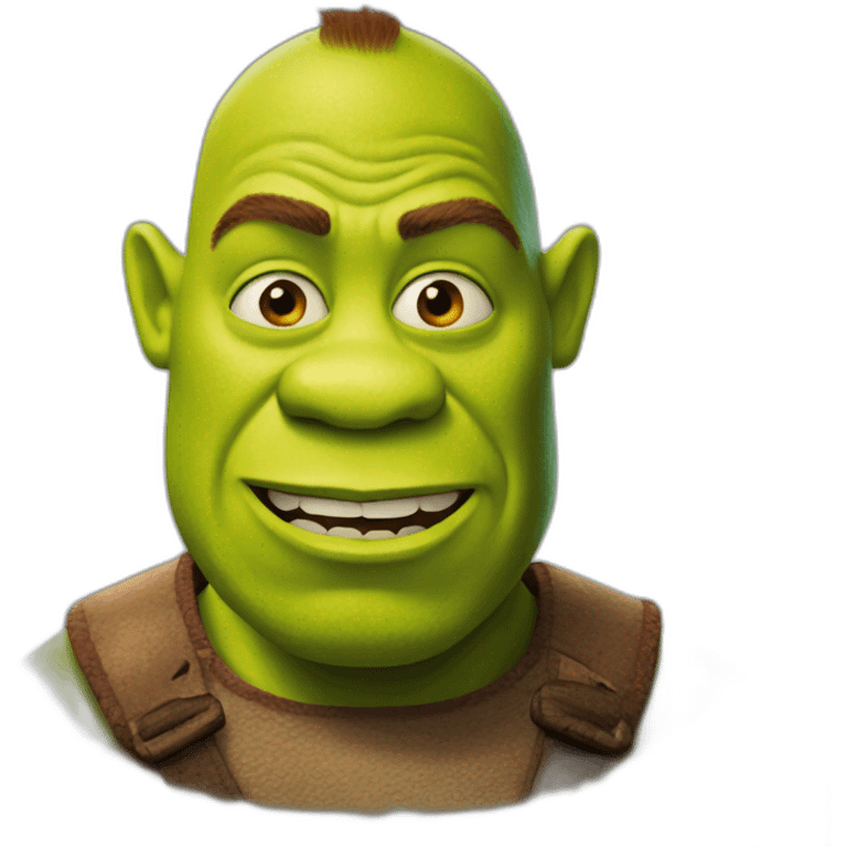 red-shrek emoji