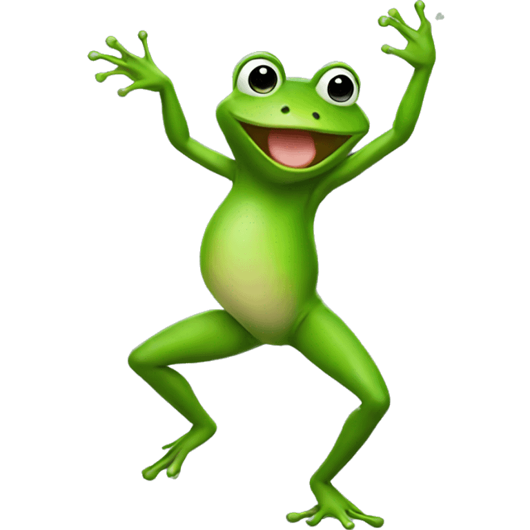 dancing frog emoji