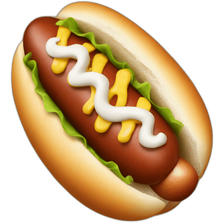 Football hotdogs emoji