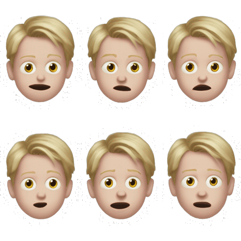 macaulay culkin child from Home Alone emoji