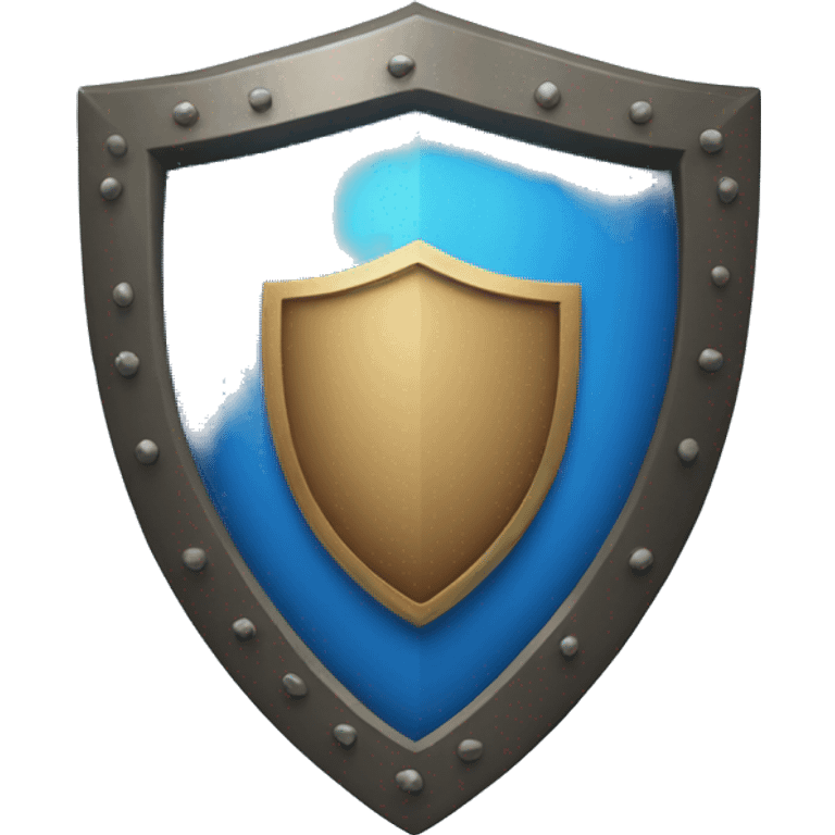 blue shield icon emoji