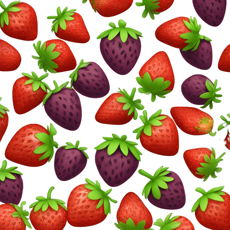 strawberry açaí refresher  emoji