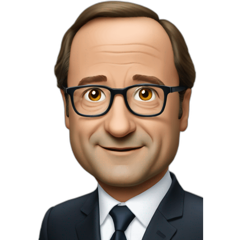 François Hollande emoji