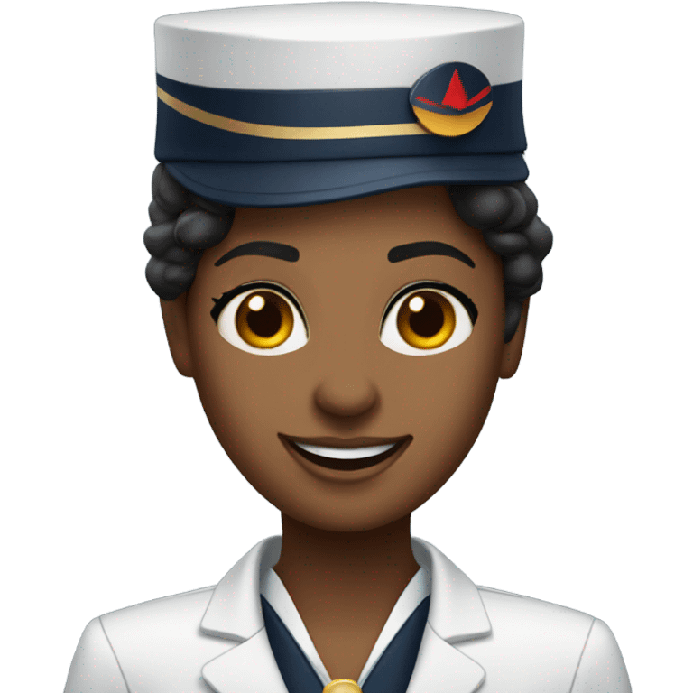 Delta flight attendant  emoji