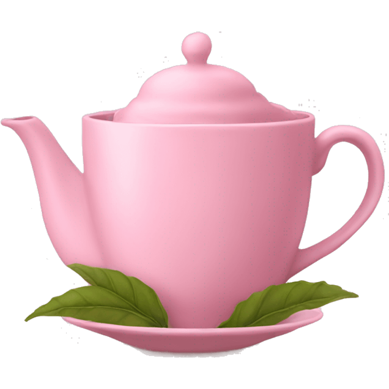 Powder Pink Tea emoji