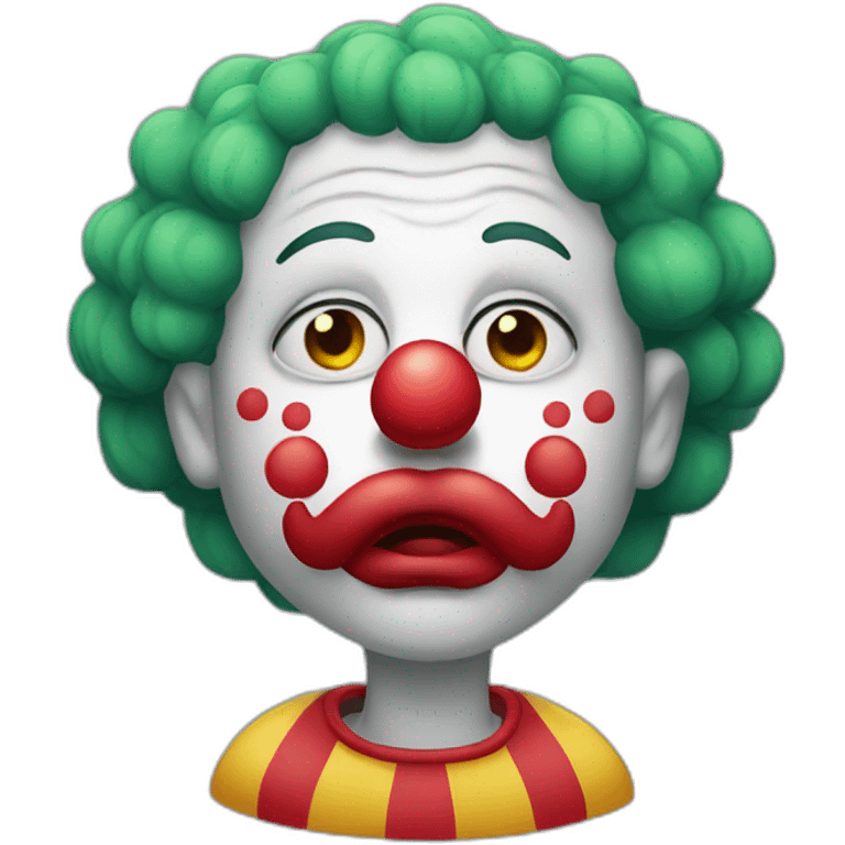 clown sad emoji