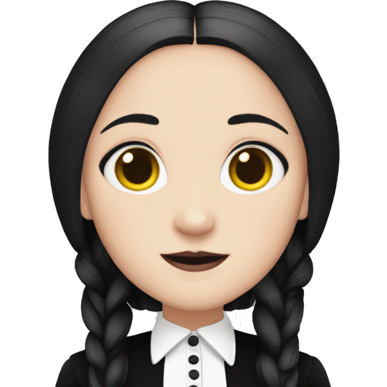 wednesday addams emoji