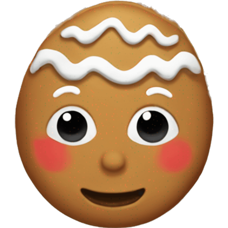 gingerbread cooki emoji