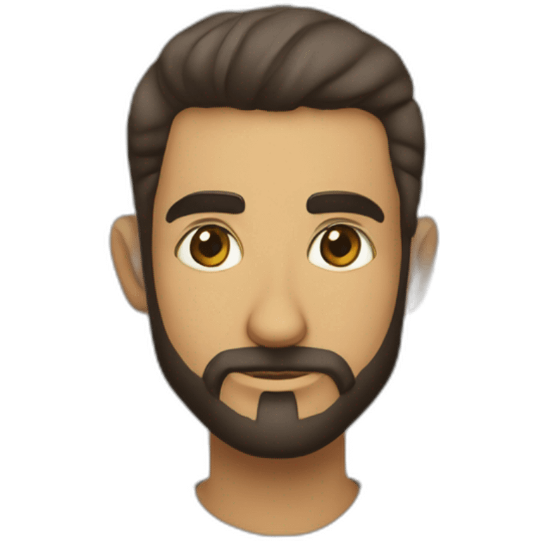 یه دختر انیمه ای با موه های قرمز و چشم های قرمز emoji