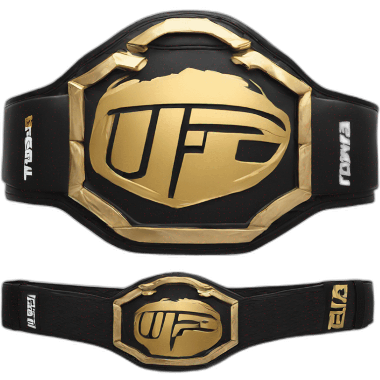 UFC champion belt  emoji