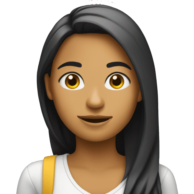 Chica en networks  emoji