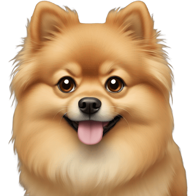 Tan Pomeranian  emoji