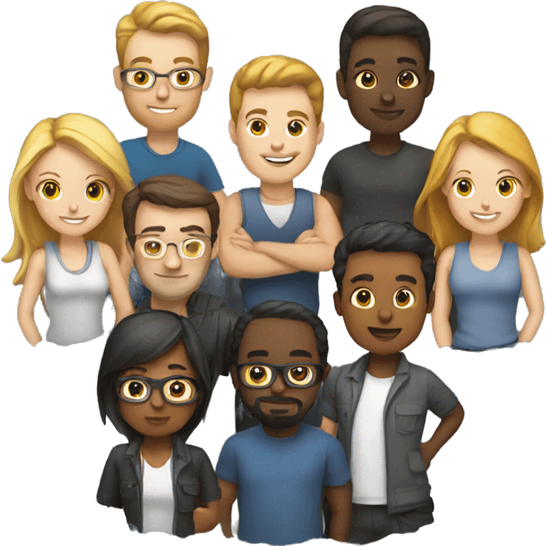 Software developer team emoji