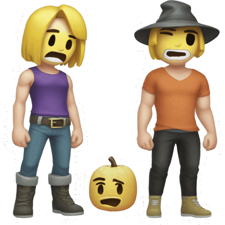 Billy y Mandy emoji