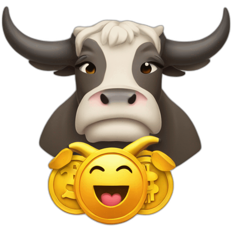 happy-bitcoin-bull emoji