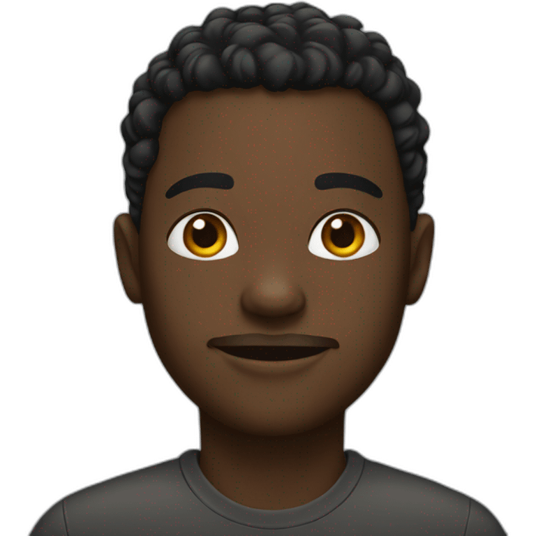 black person emoji