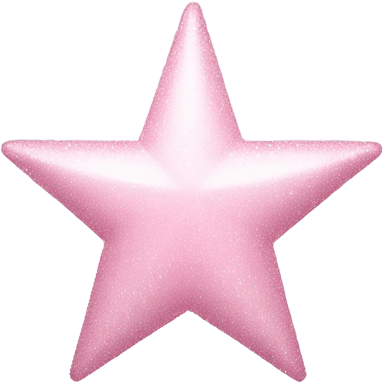 pale pink star sparkle emoji