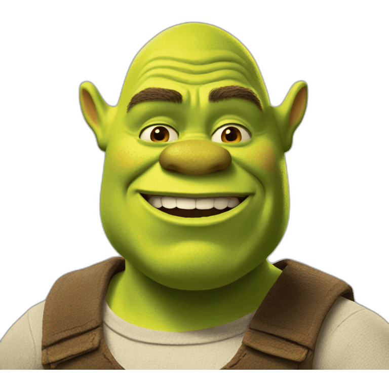 Shrek-qui-rigole emoji