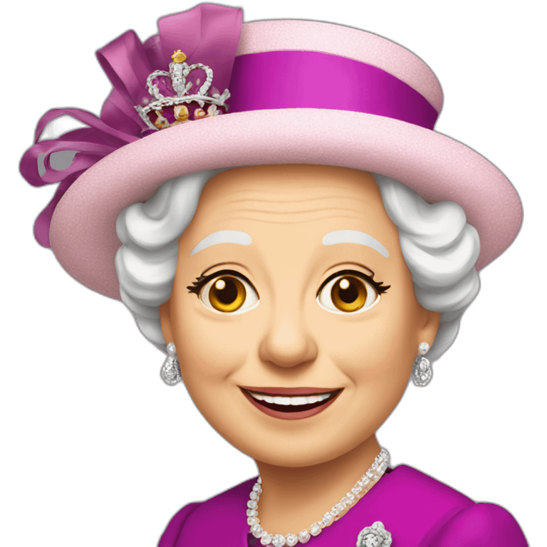 Queen Elizabeth II spanish emoji