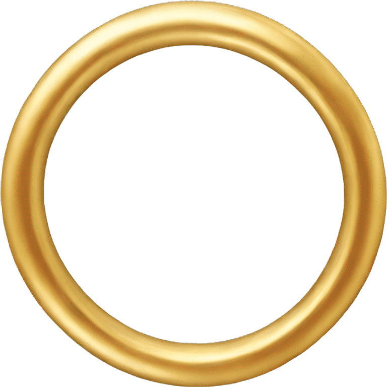 Gold ring emoji