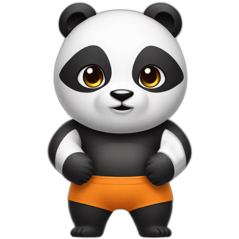 gym panda emoji