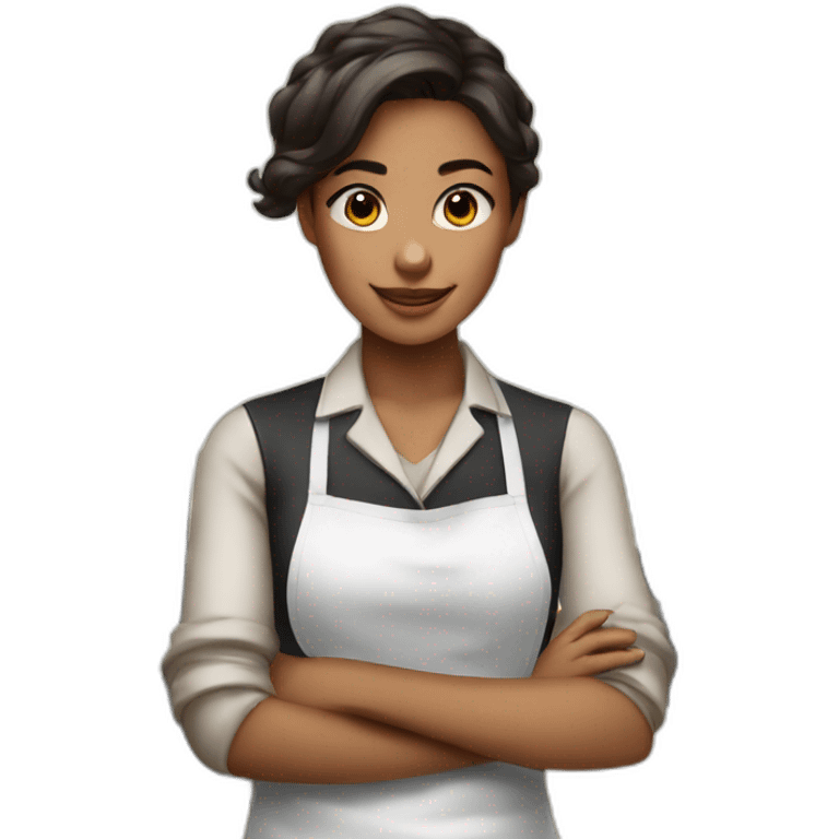 Girl Barista emoji