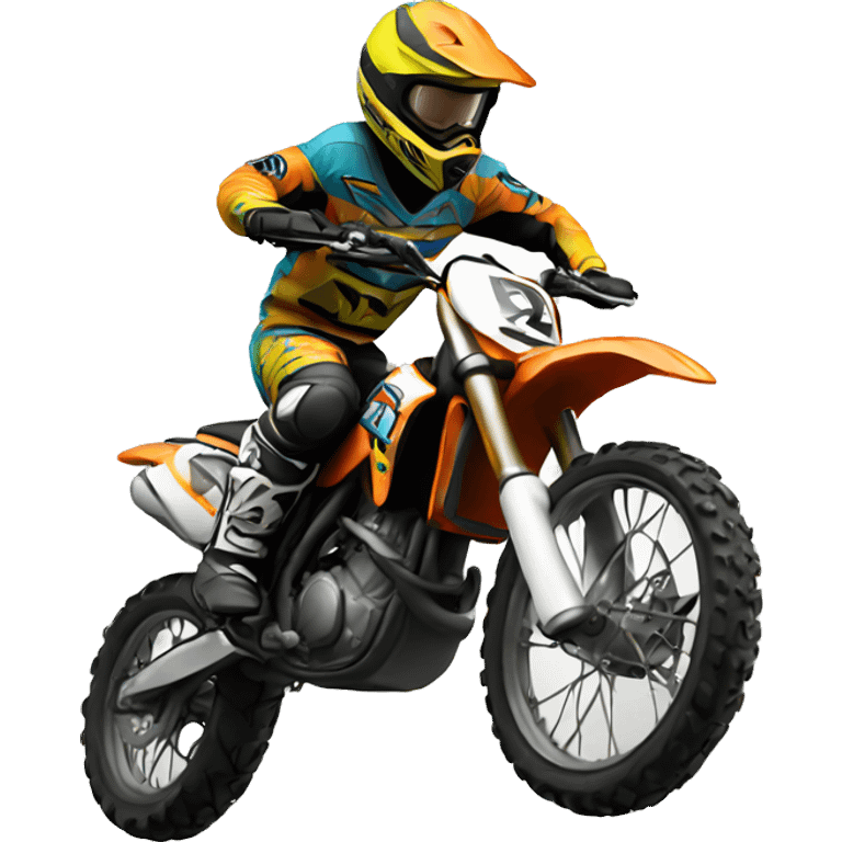 motocross emoji