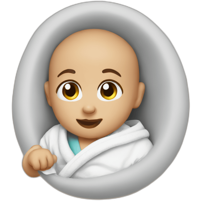 Ultrasound baby emoji