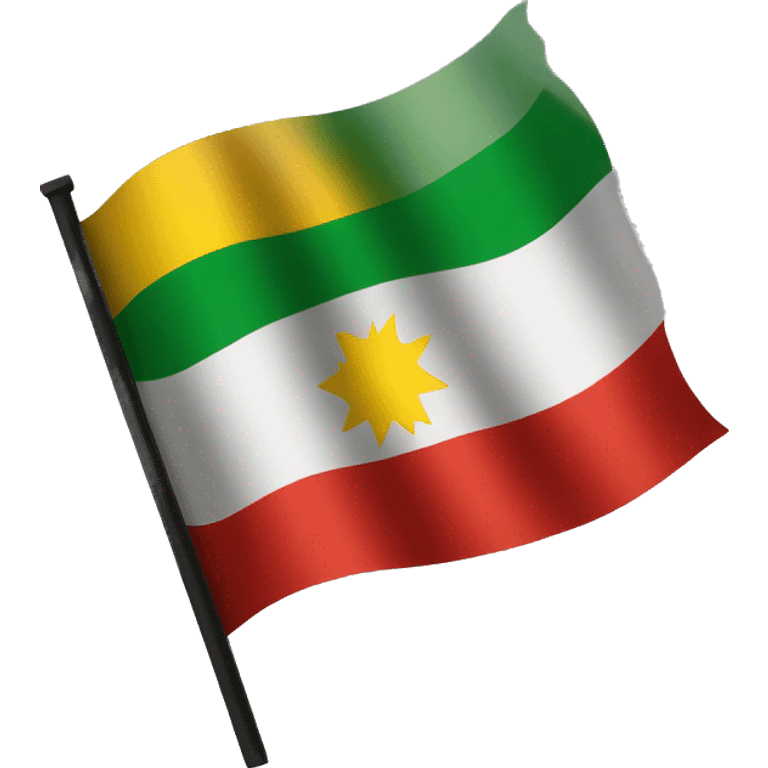 Kurdish flag emoji